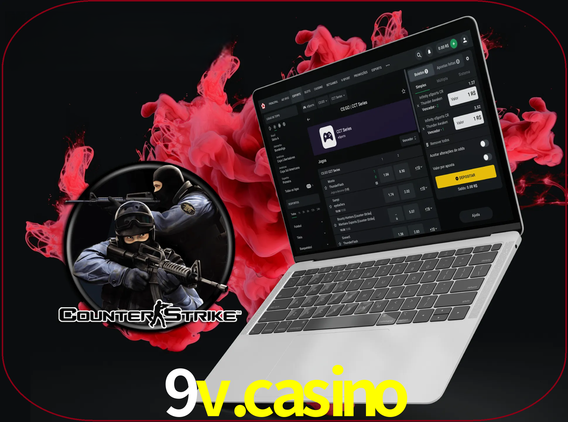 Um grande número de jogos irá agradar aos fãs deste jogo de tiro no sítio Web e na aplicação da empresa 9V.CASINO.
