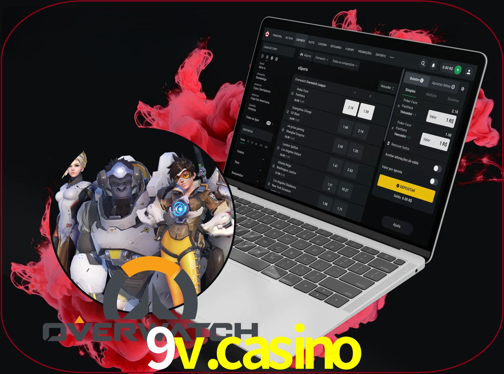 Os fãs deste fantástico jogo apreciarão a abundância de jogos e podem também ganhar dinheiro real apostando no 9V.CASINO.