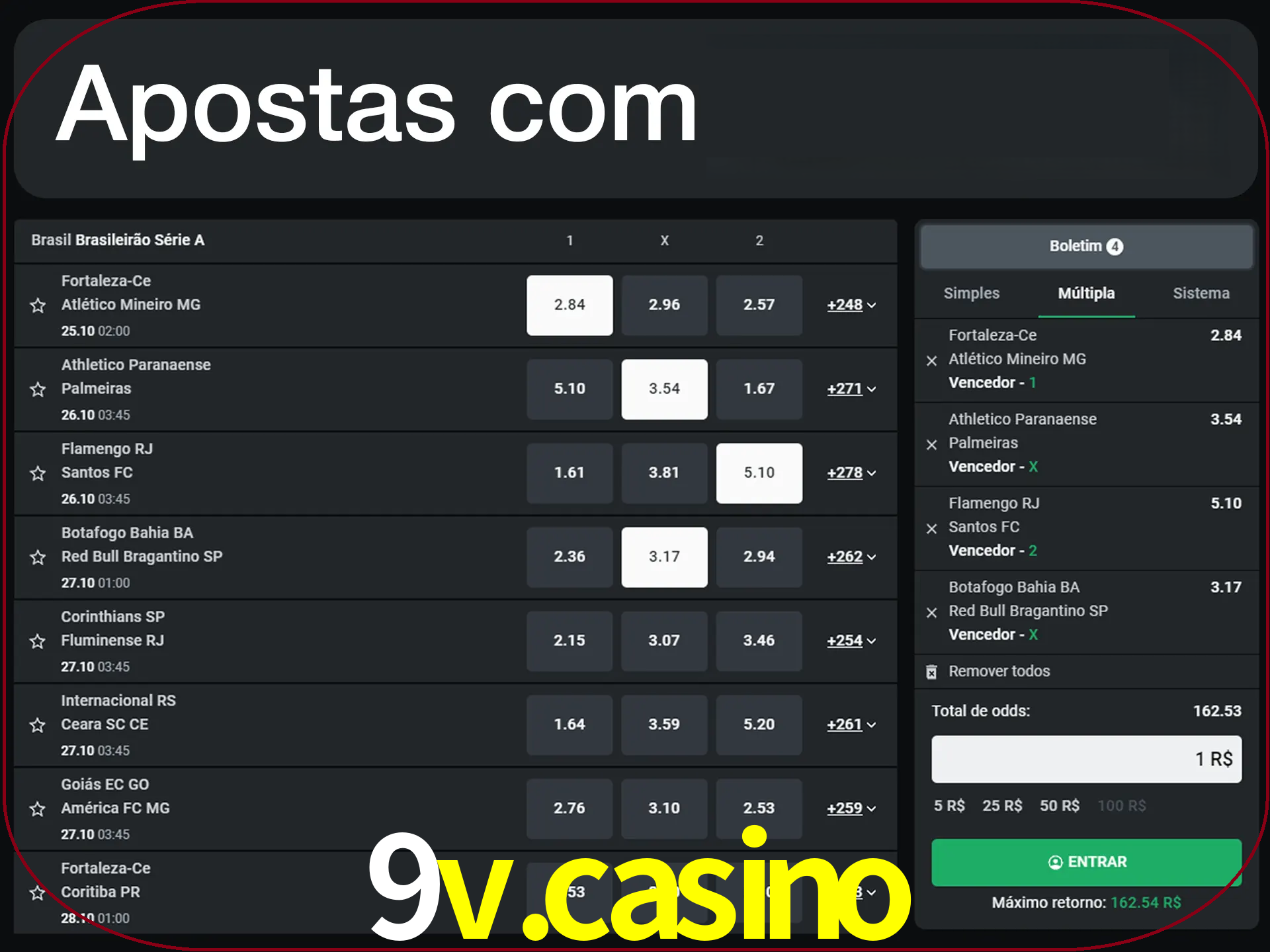 Aposte em vários diciplines com LeonBet.