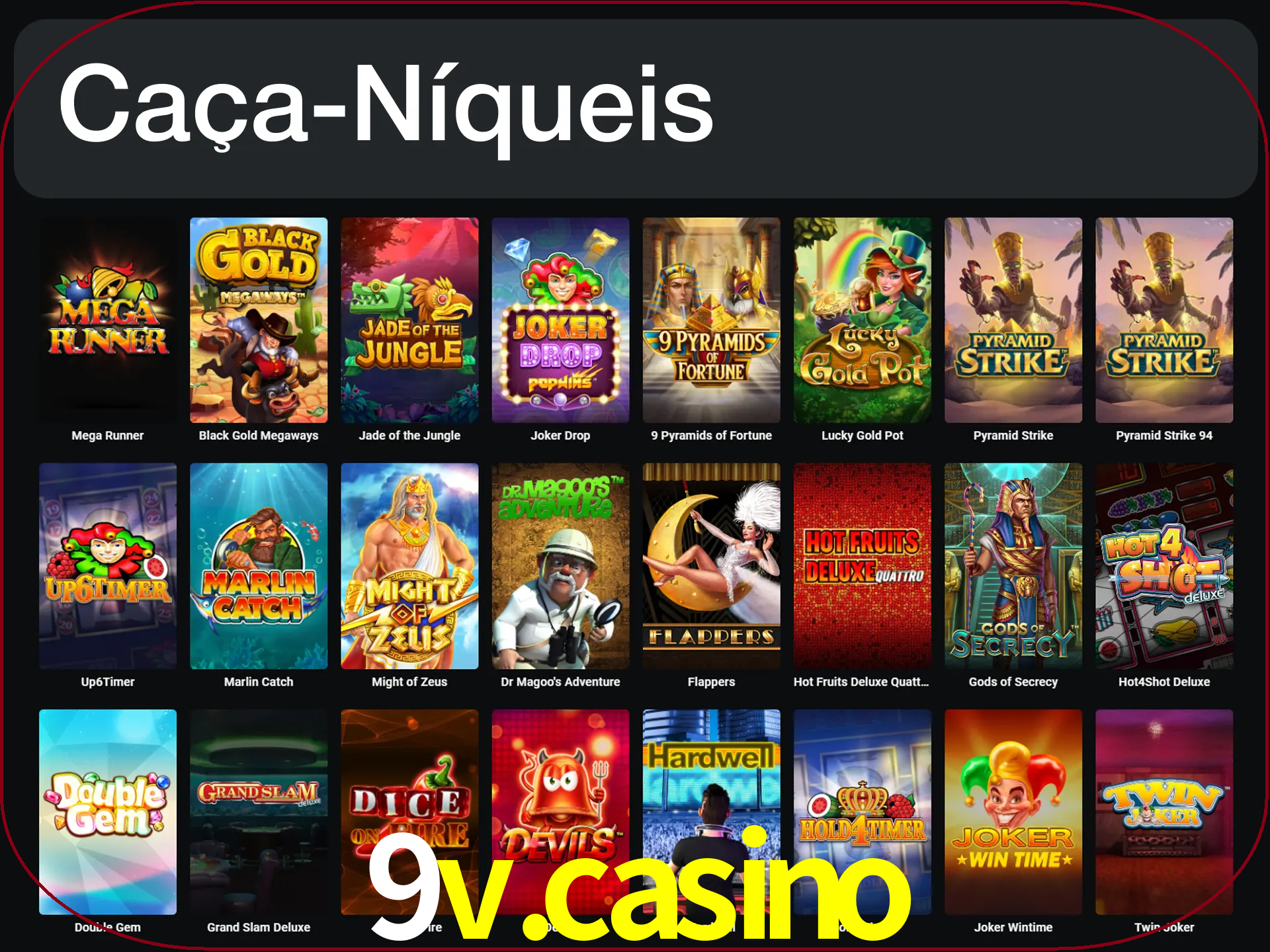 LeonBet tem mais de 3000 slots para jogar.